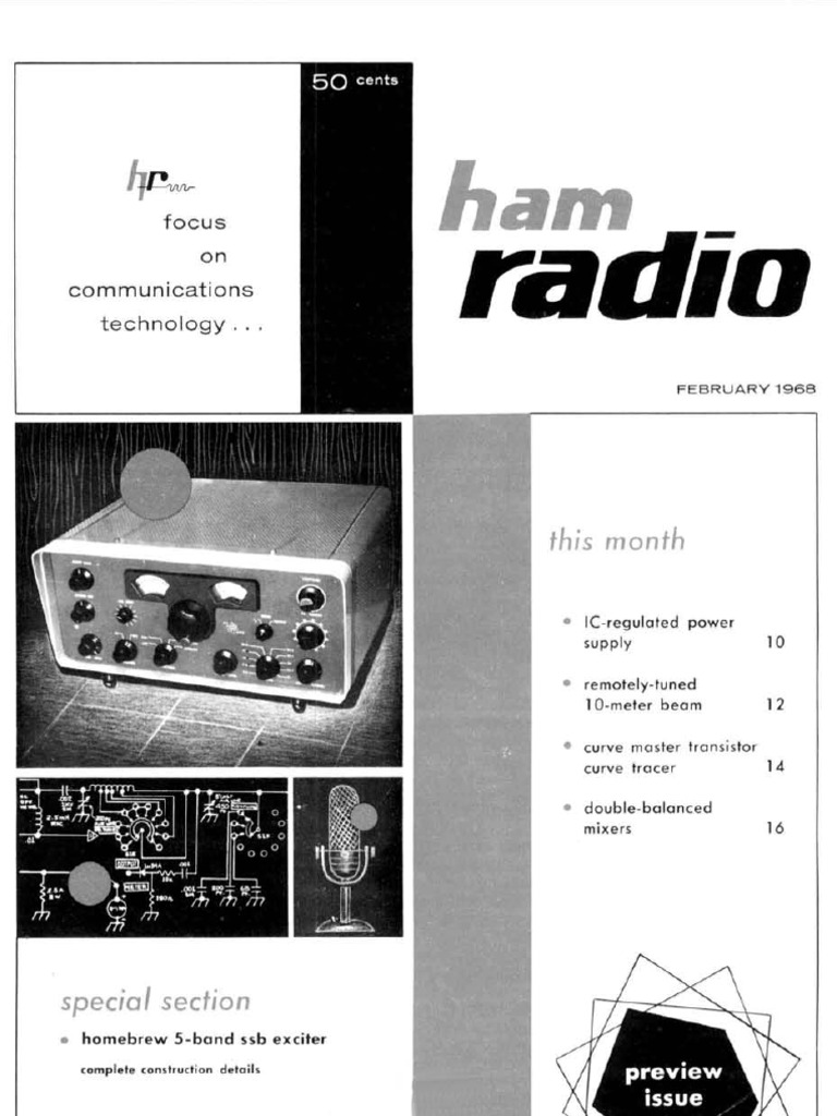 Ham Radio Magazine 02 1968