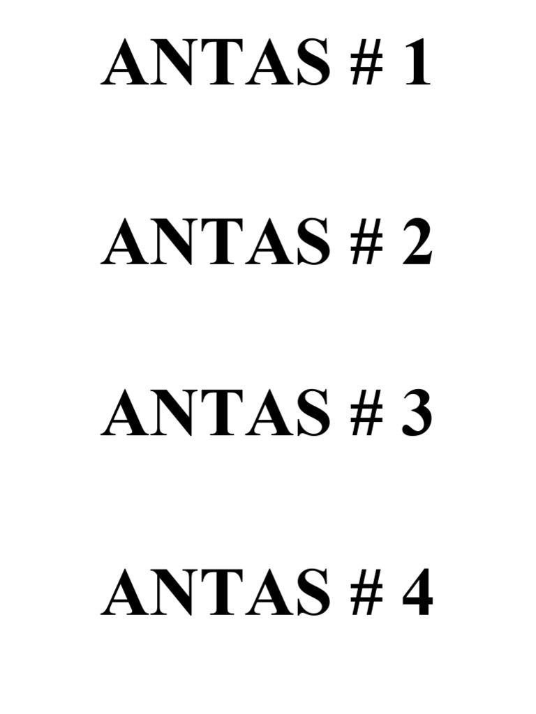 ANTAS PDF