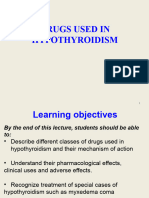 3. Drugs used in hypothyroidism