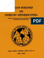 Revista Peruana de Derecho Internacional - TOMO II. Enero-Febrero-Marzo. 1942 #03.
