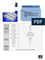 5 2x9W LED Troffer 600x600