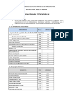 Solicitud de Cotizacion F6