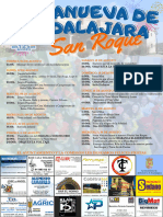 Cartel Fiestas Aldeanueva de Guadalajara 2023