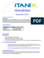 Nutanix Newsletter - December 2019 - Rev3