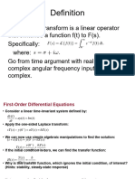 Laplace Transform