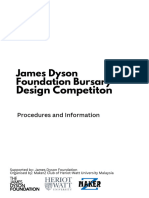 James Dyson Foundation Bursary: Design Competiton