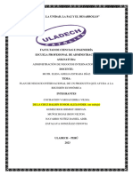 Actividad - 12 - PLAN DE NEGOCIO INTERNACIONAL DE UN PRODUCTO QUE AYUDA A LA RECESIÓN ECONÓMICA