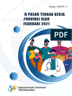 Indikator Pasar Tenaga Kerja Provinsi Riau Februari 2021
