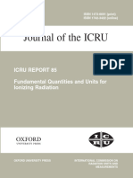 ICRU Report 85 Fundamental Quantities and Units For Ionizing Radiation AAPM