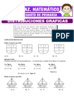 Ejercicios de Distribuciones Graficas para Cuarto de Primaria