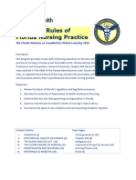 Laws and Rules of Florida Nursing Practice
