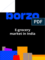 Borzo Global Markets & Competition Research India Grocery Segment