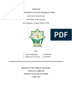 Makalah Profesi Keguruan (Sistem Perlindungan Dan Penghargaan Guru)