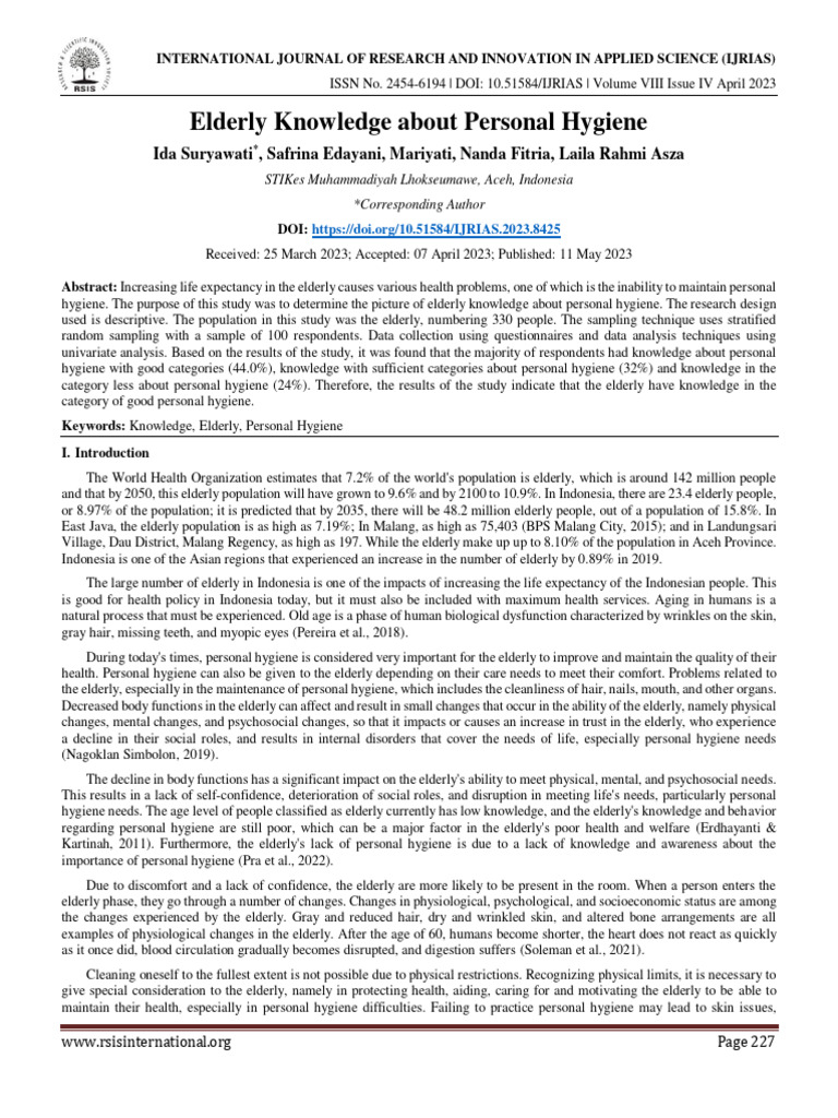 knowledge-about-personal-hygiene-pdf