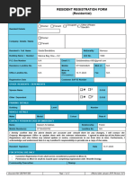 Tenant Information Sheet Form | PDF