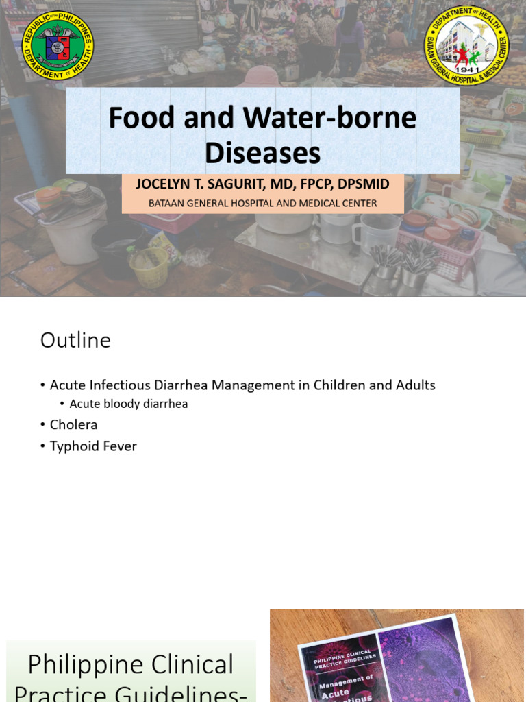Management of Food and Water-Borne Diseases | PDF | Wellness