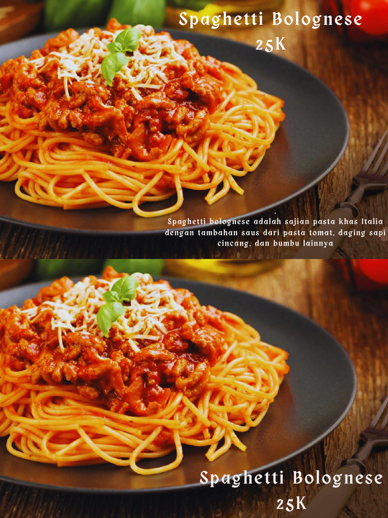 Contoh Design Menu | PDF