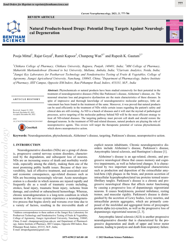 Prothpts: The Potential of Probiotics for Neurological Health