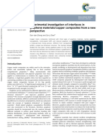 Experimental Investigation of Interfaces in Graphene Materials-Copper Composites From A New Perspective