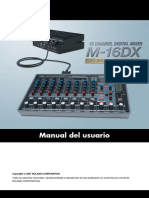 Manual del usuario: M-16DX - s.book 1 ページ ２００７年４月４日 水曜日 午後６時１１分