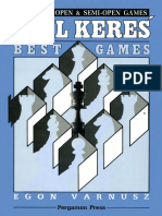 Varnusz Paul Keres Best Games 2 Open & Semi Open Games 1990