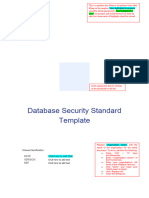 STANDARD Database Security Template en