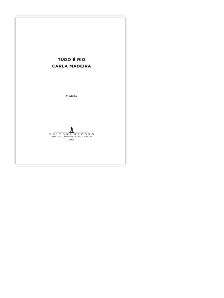 Tudo É Rio - Tudo-E-Rio PDF | PDF