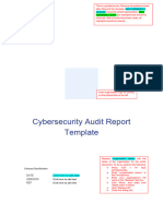 Report Cybersecurity-Audit Template en