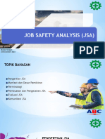 Job Safety Analysis (Jsa) : Ronald Tarigan 23 November 2023