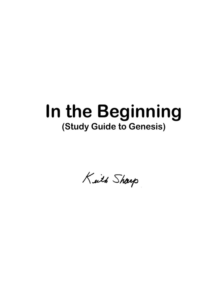 Study Guide to Genesis Workbook | PDF | Abraham | Book Of Genesis
