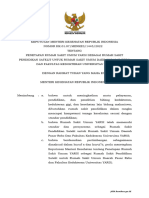 KMK No. HK.01.07-MENKES-1445-2022 TTG Penetapan RS Umum Yarsi Sebagai RS Pendidikan Satelit-Signed
