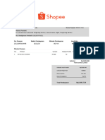 Invoice Shopee Itel s23 Plus