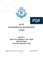 Enviromental Magement Chapter 1 Workbook Pack