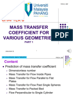 Mass Transfer Coefficients