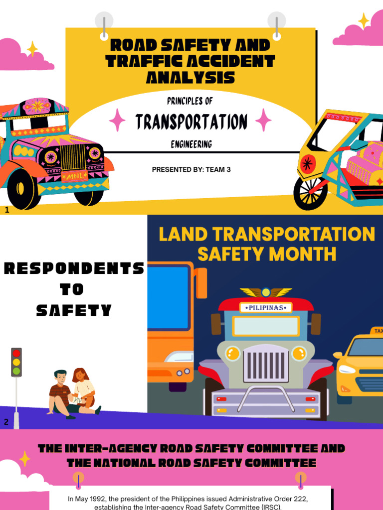 road safety and traffic acident analysis | PDF | Road Traffic Safety ...