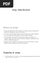 Array Data Structure