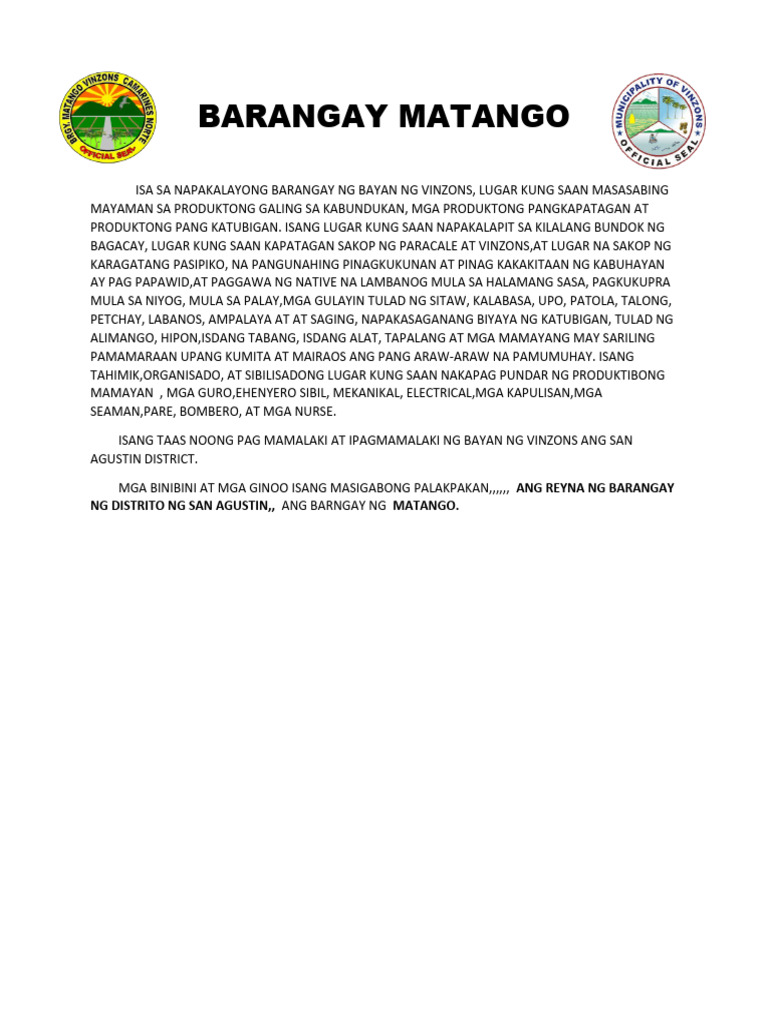 FLOAT NARRATIVE REPORT | PDF