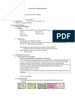 Lesson Plan in Mathematics III Odd Even 1