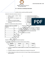 ECG - 1 - StatistiqueDescriptive - TD - Séance N°1-2-3-4