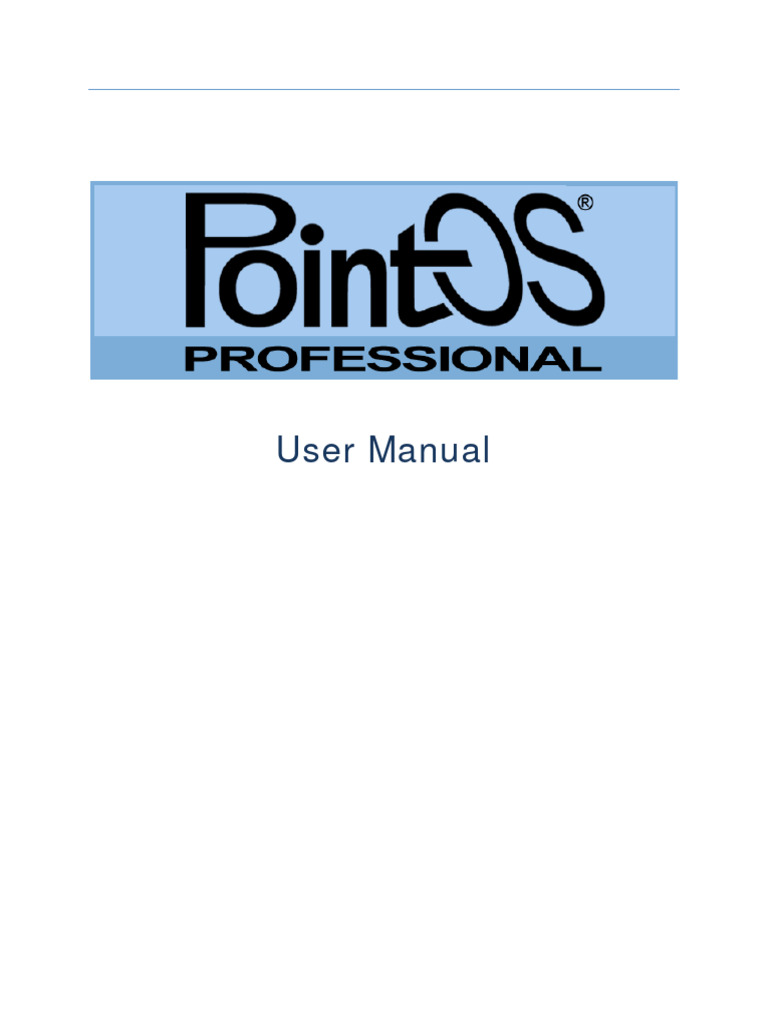PointOS User Manual | PDF | Finance & Money Management | Technology ...