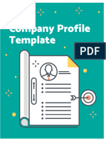 Company Profile Template Editable IMPACT