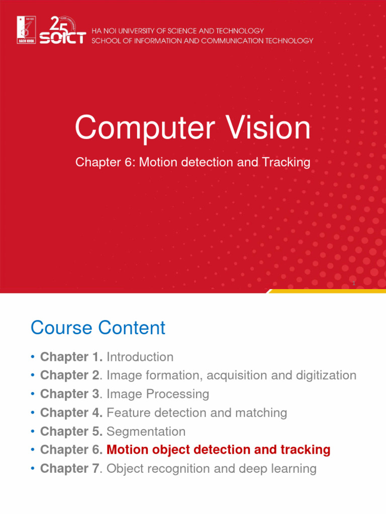 Motion Detection and Tracking Techniques | PDF | Applied Mathematics ...