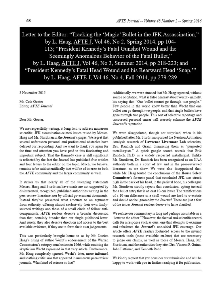 Aguilar Wecht AFTA2016 | PDF | Anatomical Terms Of Motion