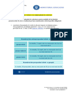 Criteriile Obligatorii Pe Care Trebuie Să Le Conțină Planul de Școlarizare