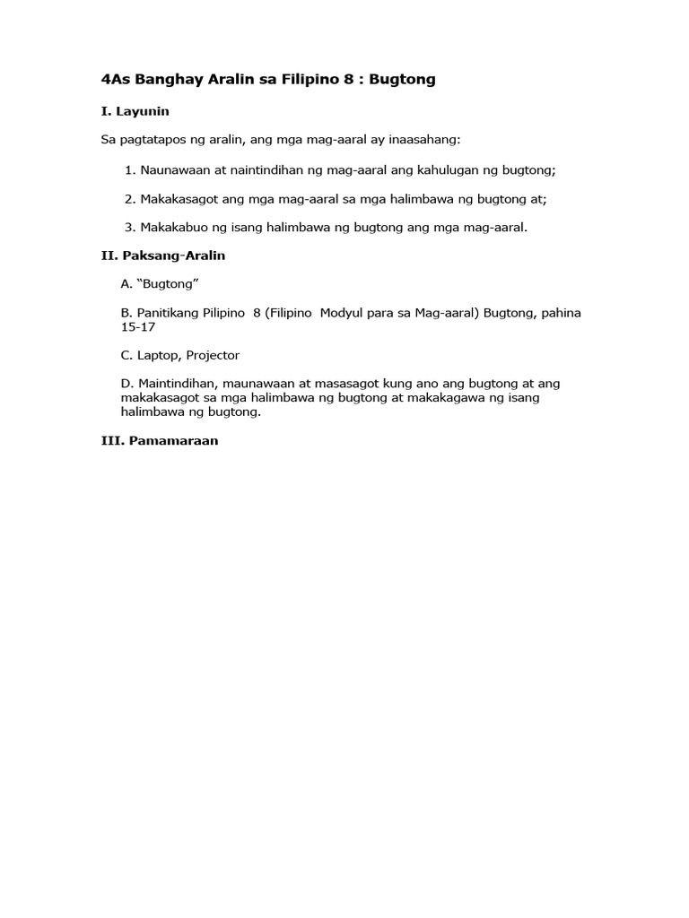 Assessment Lesson Plan | PDF