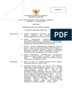 Perda No 1 Tahun 2022 Peraturan Daerah Kota Bandar Lampung Nomor 1 Tahun 2022