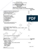 OJChimie Clasa 10 2023 Barem