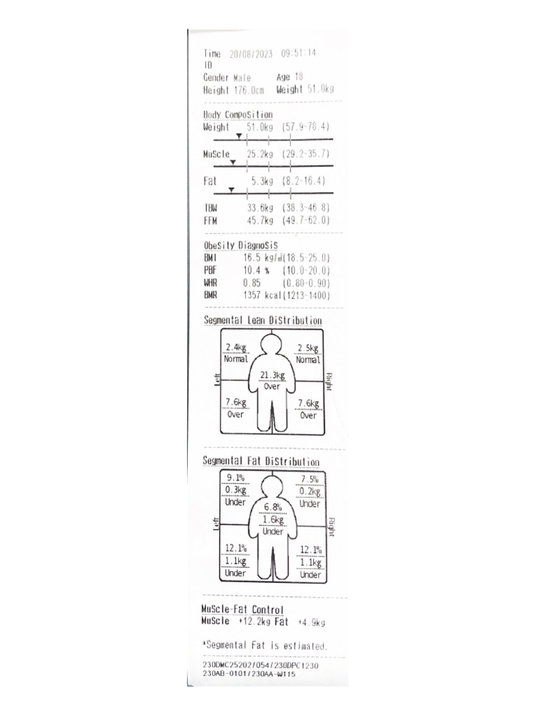 Body Measurements | PDF