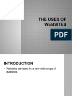 The Uses of Websites