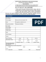 FX Gamaliel Surat Rekomendasi Pasca Unesa